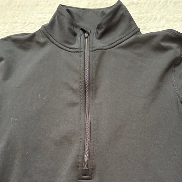 Nike Women's Black Long Sleeve Half Zip Top - Picture 3 of 10